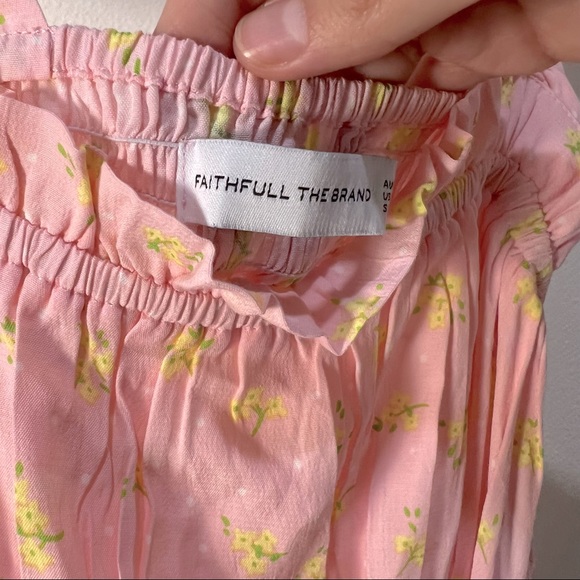 Faithfull the Brand Luda Pink Floral Dress - Picture 7 of 8